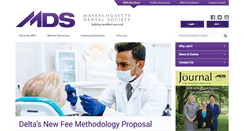 Desktop Screenshot of massdental.org